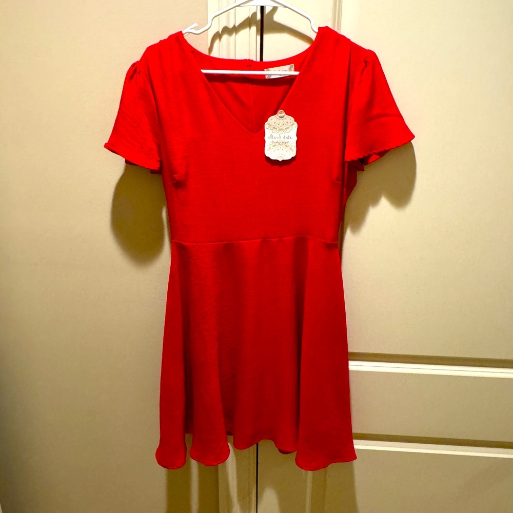 Altar’d State Red Dress size M.  NWT